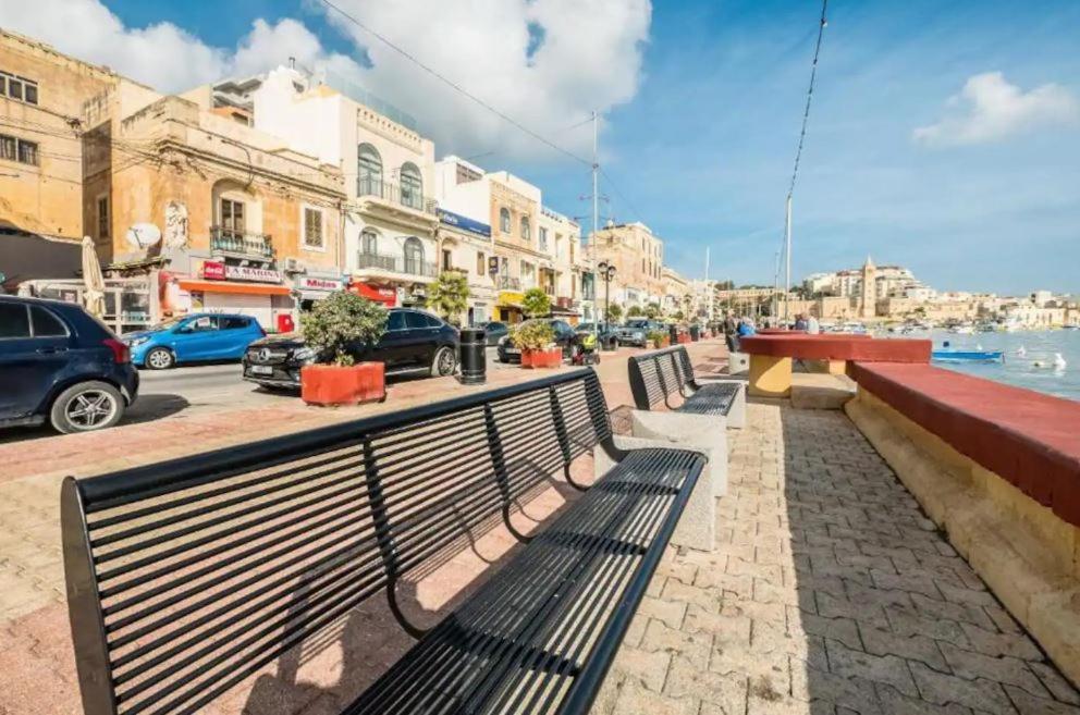 Sea View 2 Bedroom Apartment Marsaskala Dış mekan fotoğraf