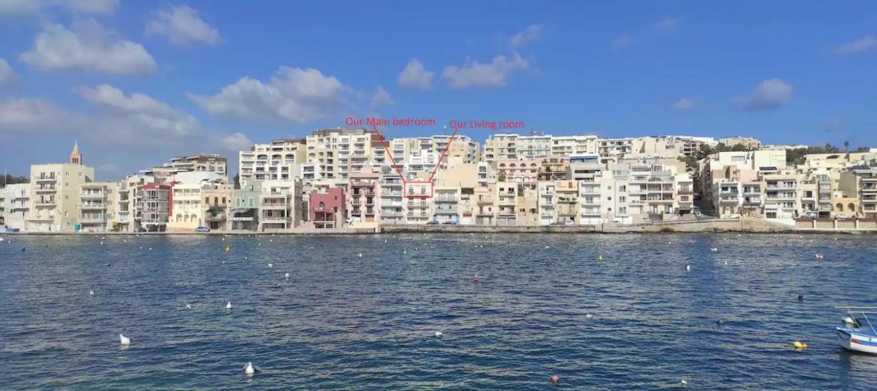 Sea View 2 Bedroom Apartment Marsaskala Dış mekan fotoğraf